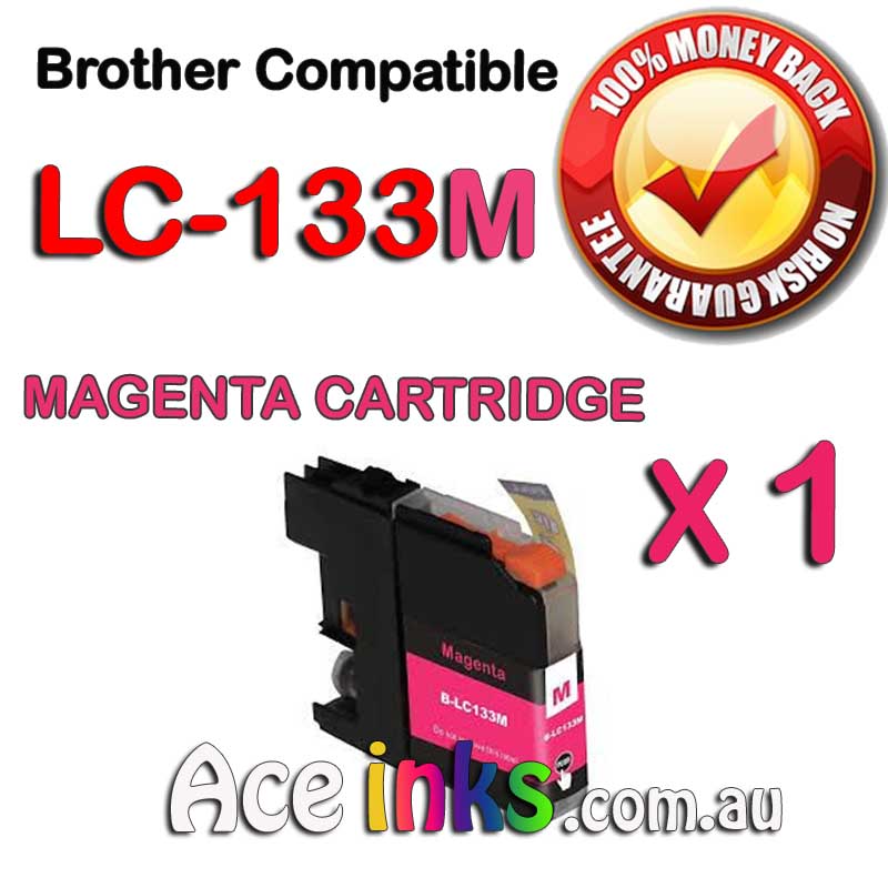 Compatible Brother LC-133M MAGENTA